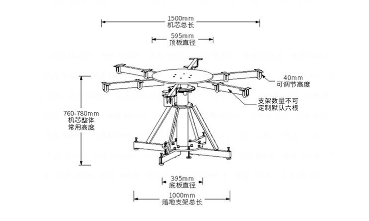 電動餐桌轉(zhuǎn)盤機芯-E型