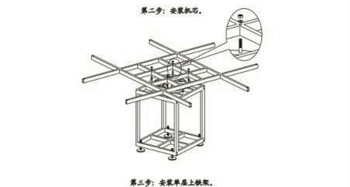 電動餐桌機(jī)芯安裝方法